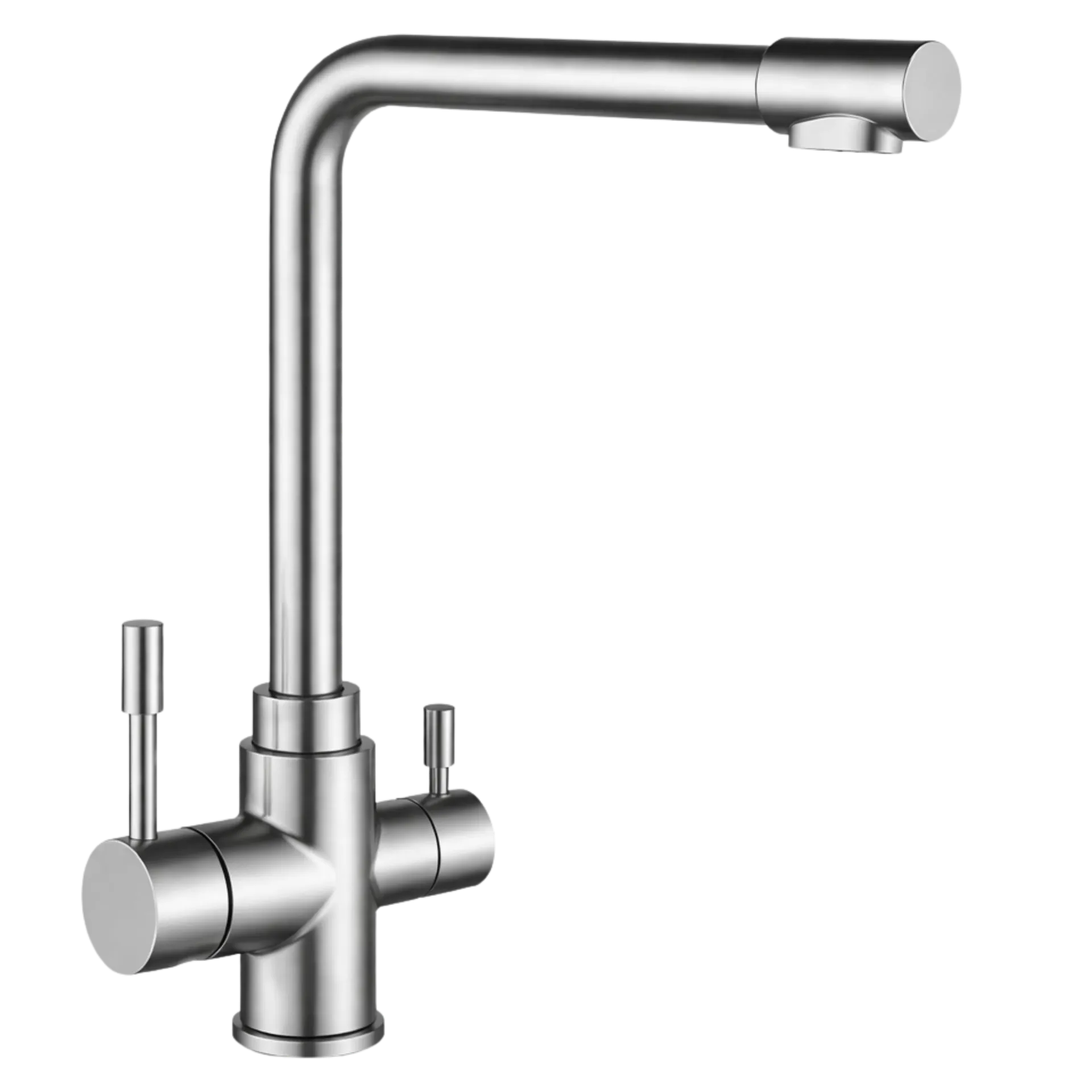 GRIFERIA DE FREGADERO CON SALIDA FILTRO VIENA SATINADO RIVER