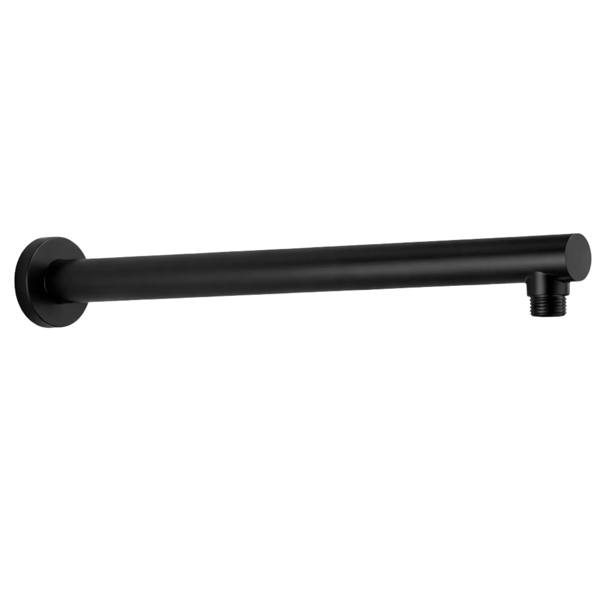 [RIV-110N] BRAZO DE DUCHA RONDA NEGRO MATE RIVER