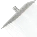 DUCHA REGADERA CUADRADA APOLO 25CM SATINADO RIVER