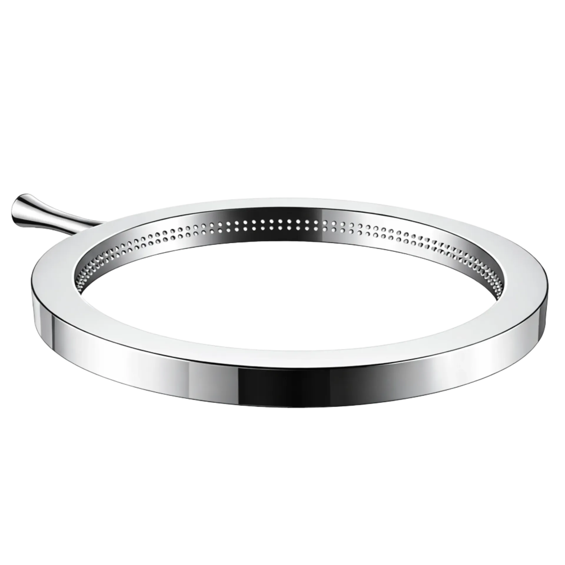 [RIV-012GC] DUCHA REGADERA REDONDA GIRO 30CM CROMADO RIVER