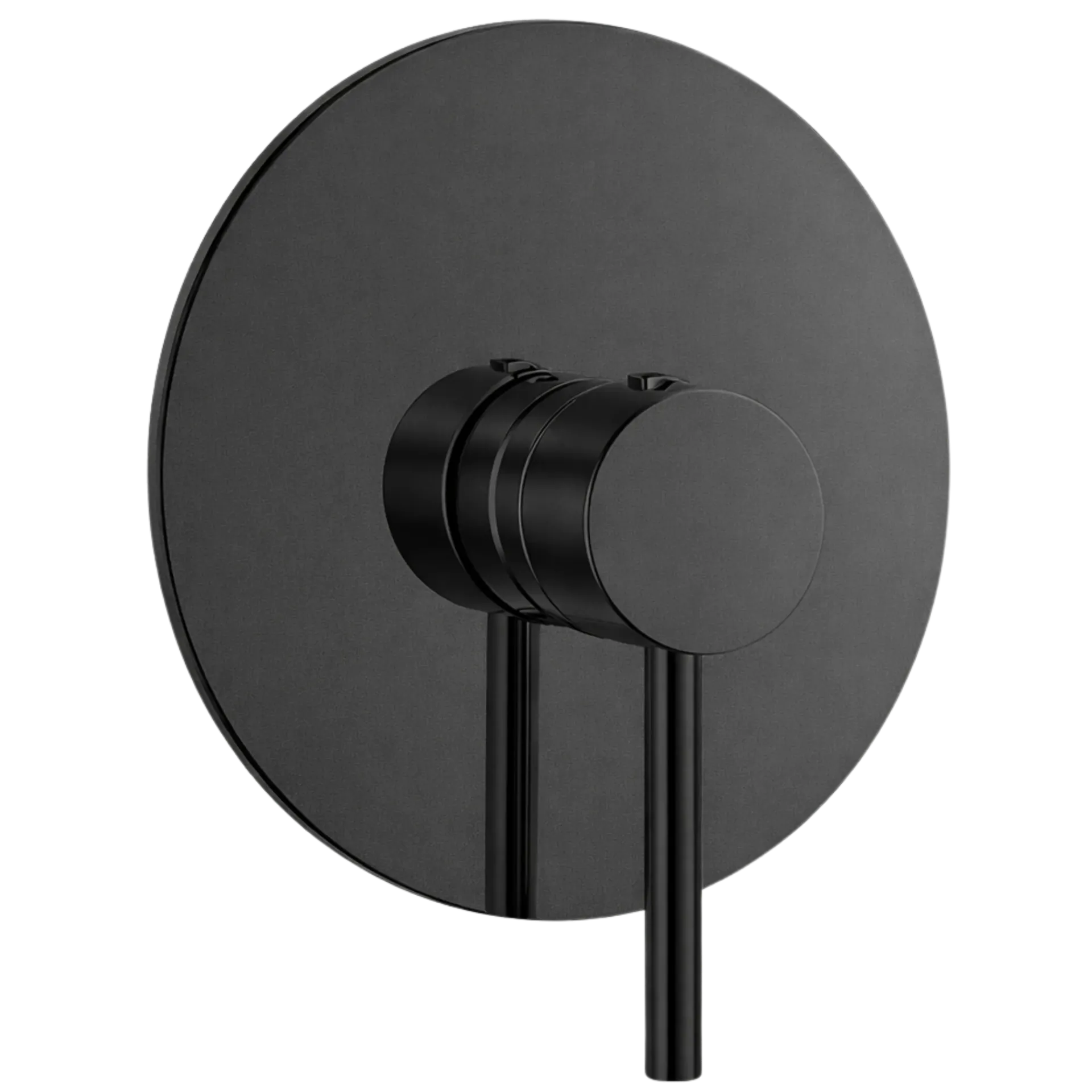 [RIV-301N] MONOMANDO DE DUCHA RONDA NEGRO MATE RIVER