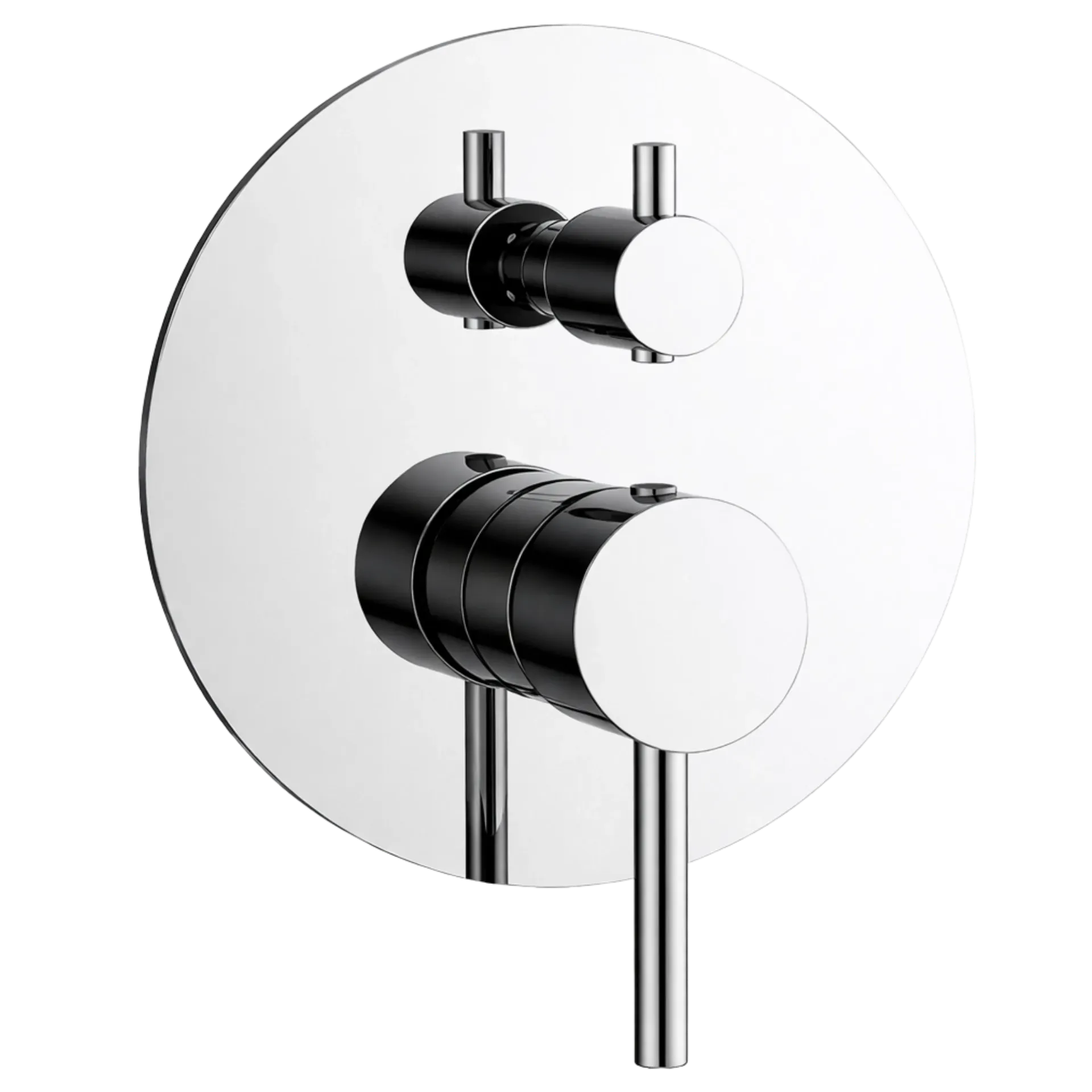 [RIV-311C] MONOMANDO DE DUCHA RONDA 2 FUNCIONES CROMADO RIVER