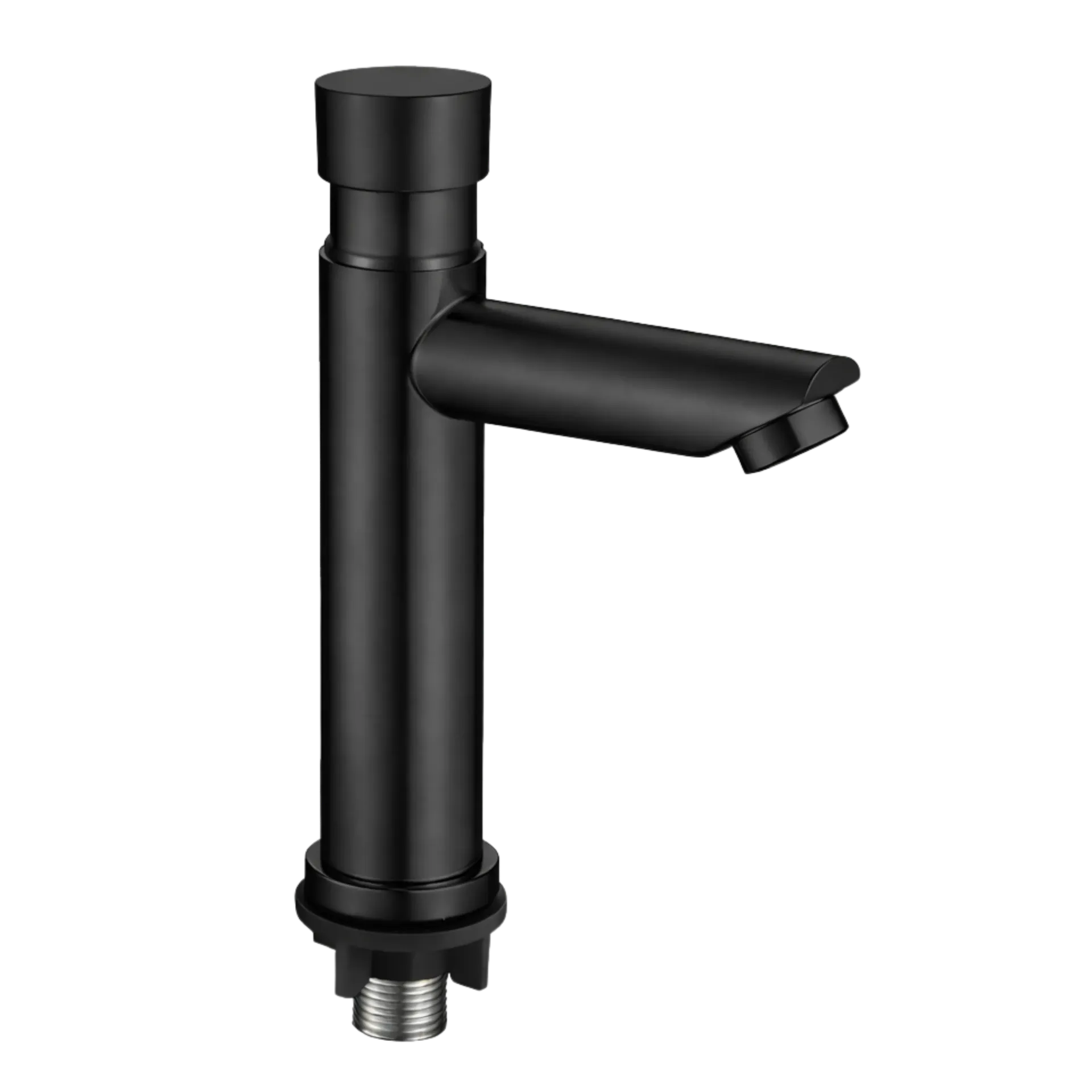 [RIV-I400N] GRIFERIA DE LAVAMANOS PUSH BUTTON NEGRO MATE RIVER