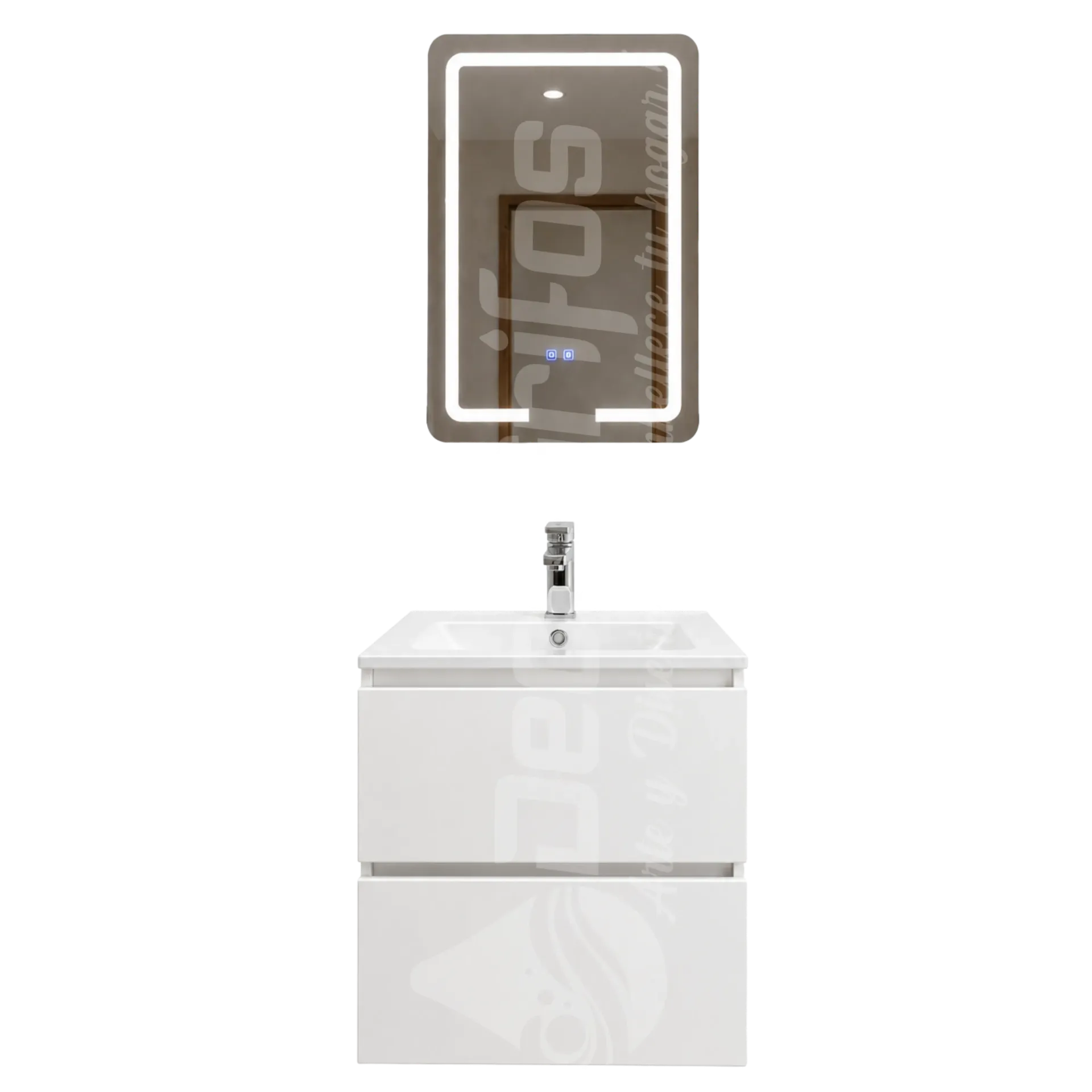 MUEBLE DE BAÑO PHUKET 60X39CM BLANCO THAI
