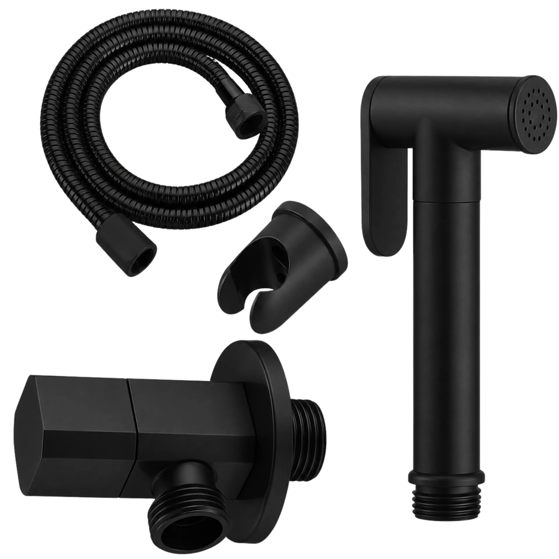 DUCHA DE MANO BIDET RONDA NEGRO MATE RIVER