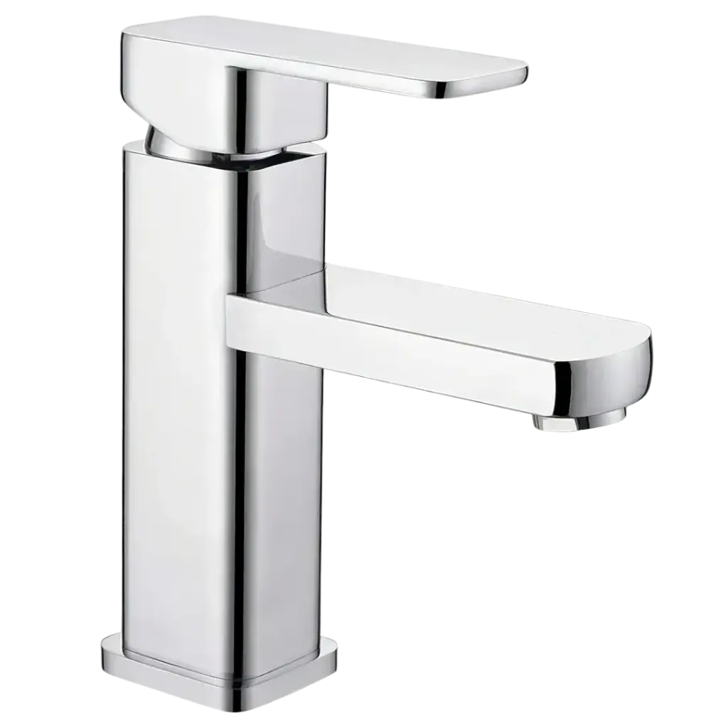 [RIV-400C] GRIFERIA DE LAVAMANOS BAJA APOLO CROMADO RIVER