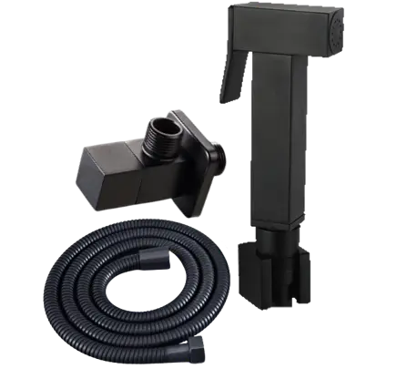 DUCHA DE MANO APOLO NEGRO MATE RIVER