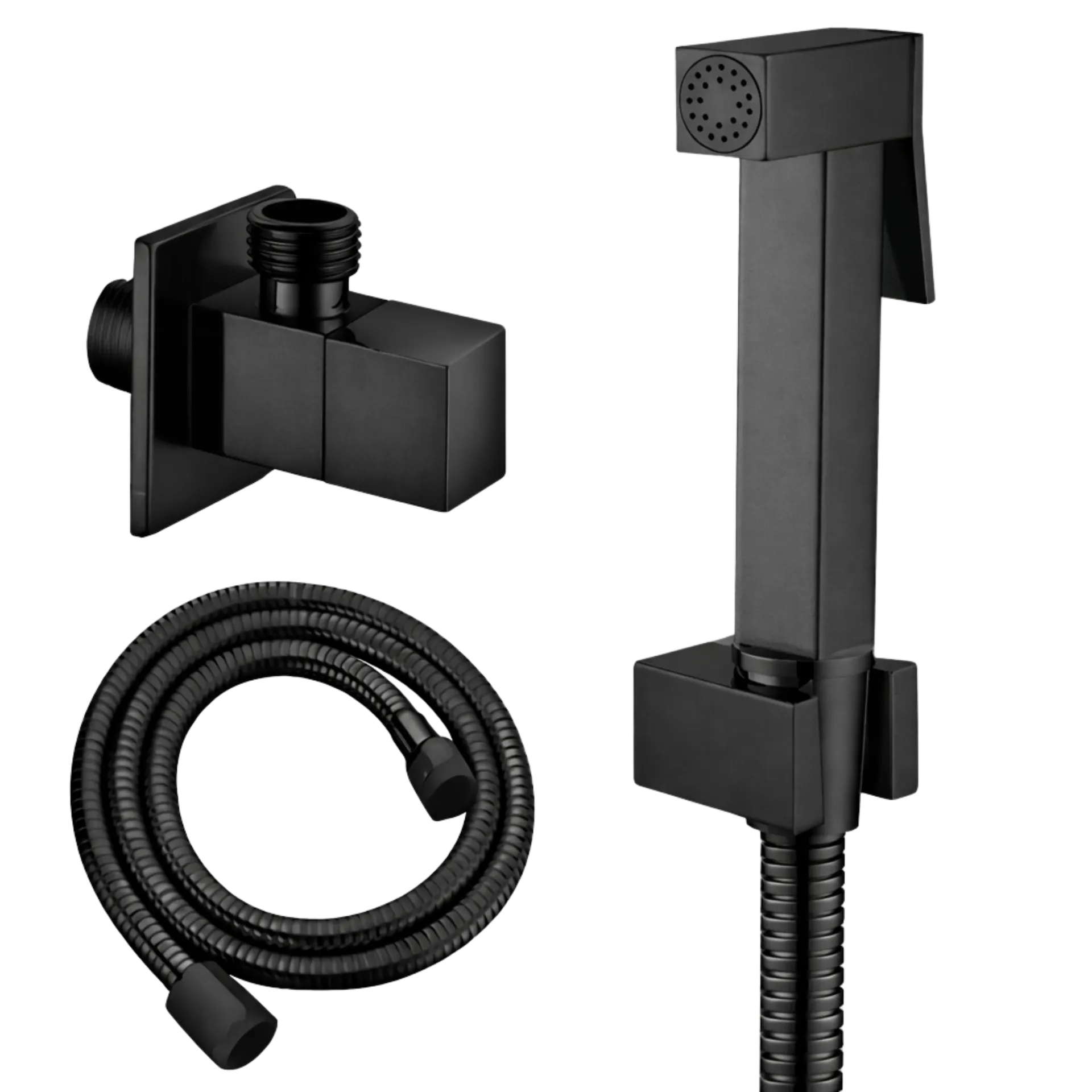 DUCHA DE MANO APOLO NEGRO MATE RIVER