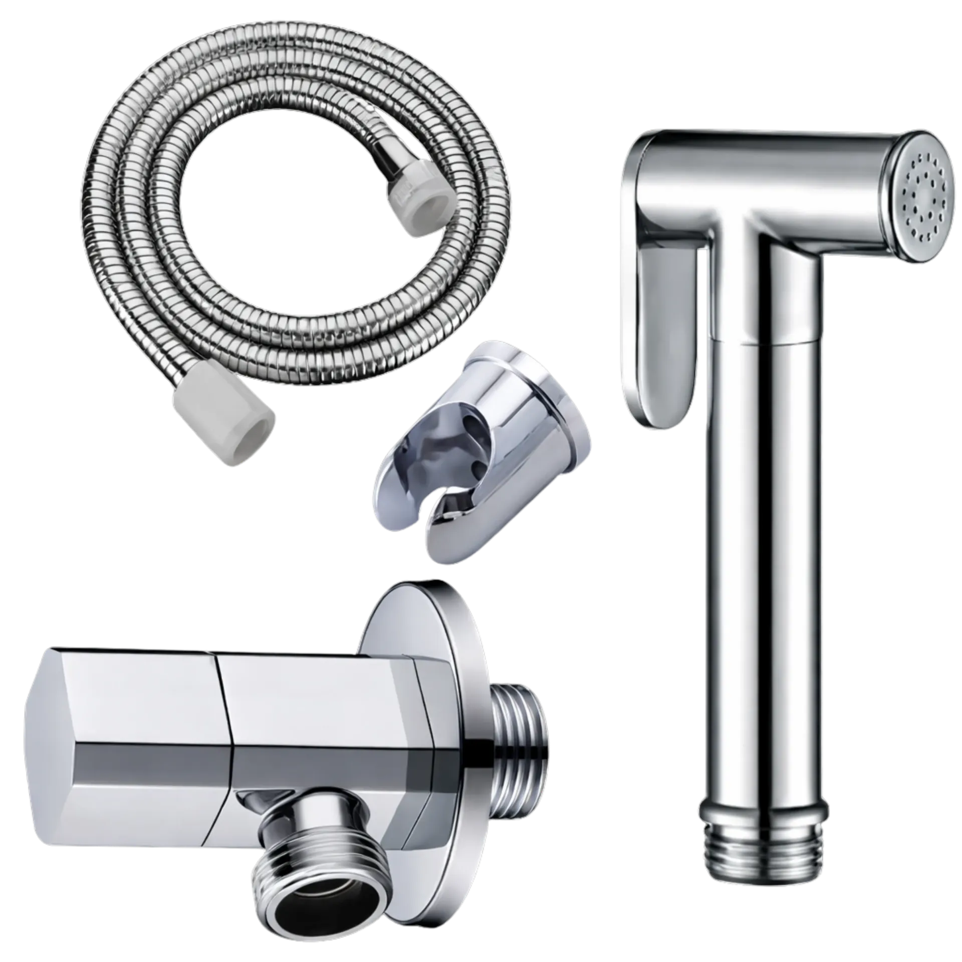 [RIV-203] DUCHA DE MANO GOLA CROMADO RIVER