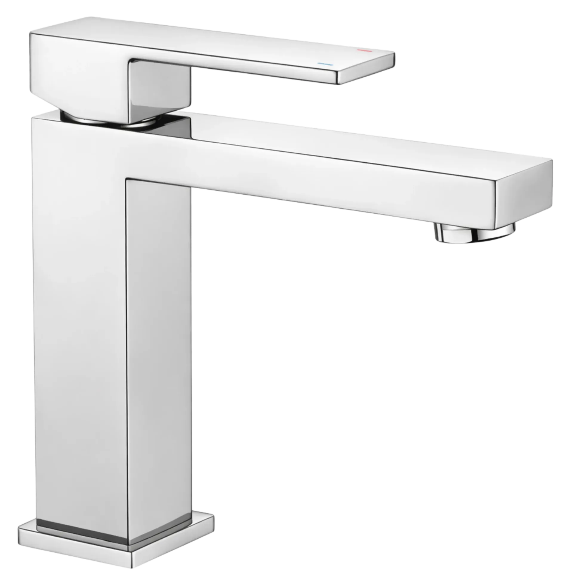 GRIFERIA DE LAVAMANOS BAJA RUBIK CROMADO RIVER