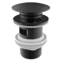 DESAGUE DE LAVAMANOS GOLA C/R NEGRO MATE RIVER