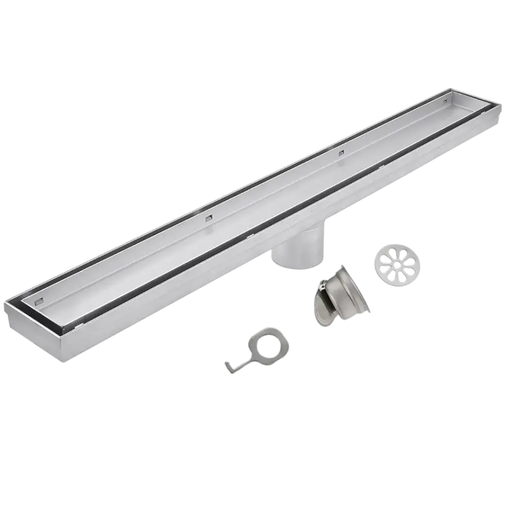 [RIV-803/60S] REJILLA DOBLE VISTA 60X7CM SATINADO RIVER