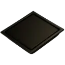 REJILLA DOBLE VISTA 15X15CM NEGRO MATE RIVER