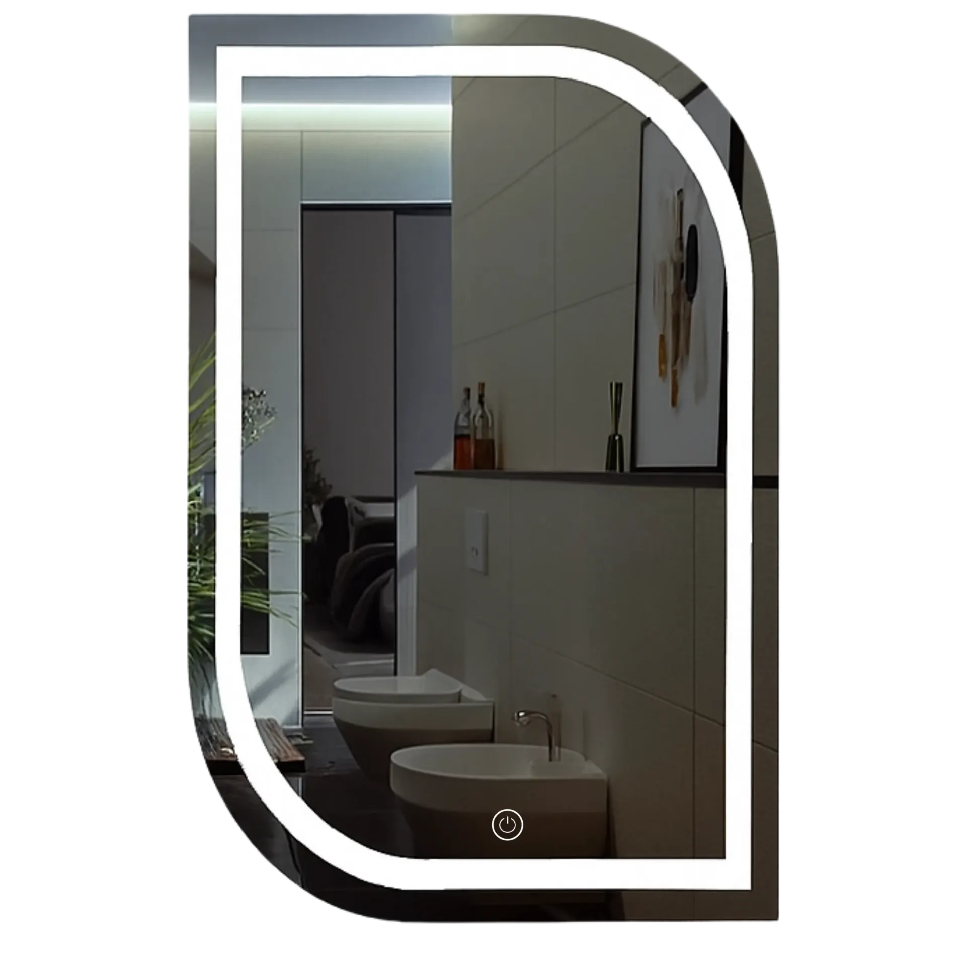 [RIV-ESP/V6080] ESPEJO LED VERONA 60X80CM RIVER