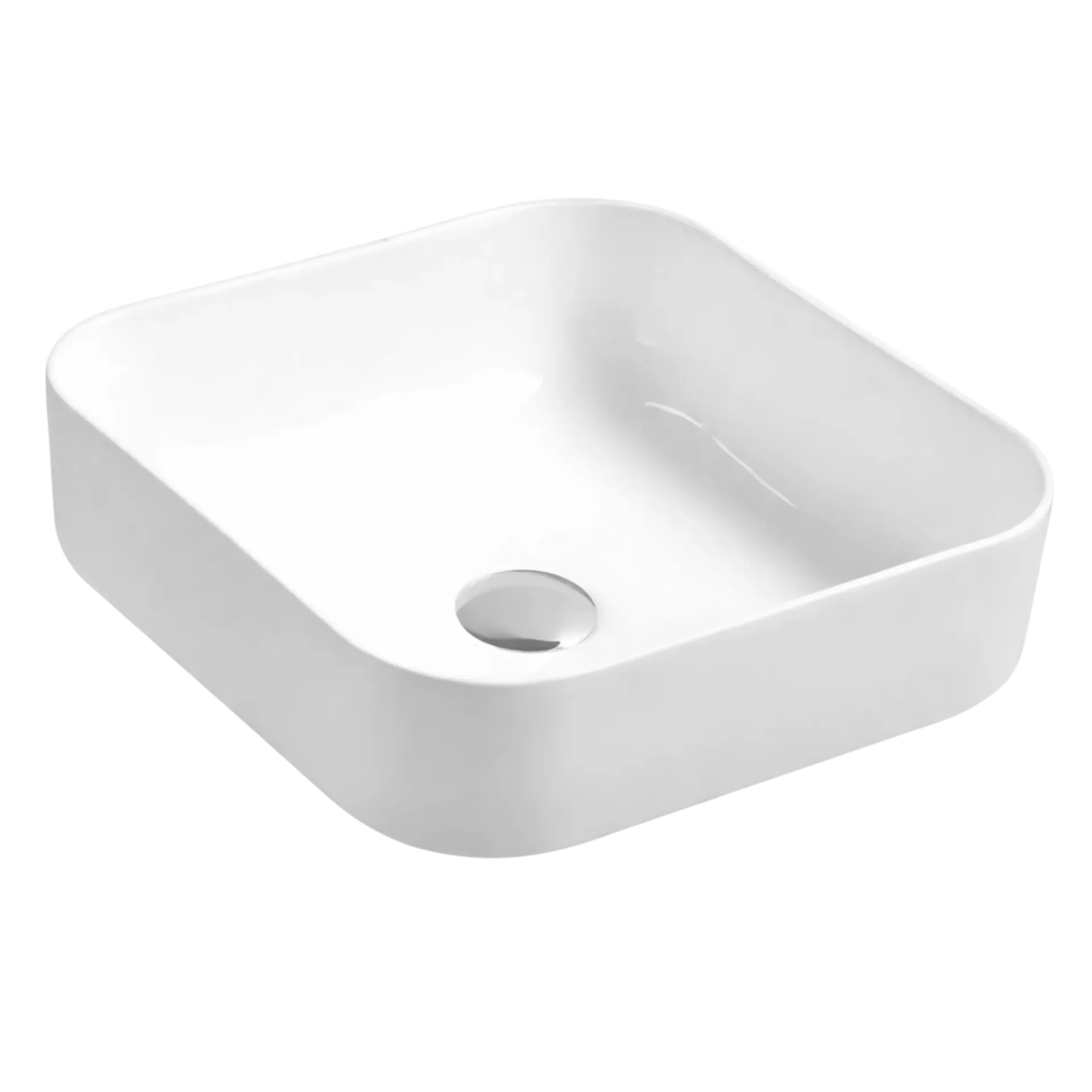 LAVAMANOS CUADRADO APOLO BLANCO RIVER