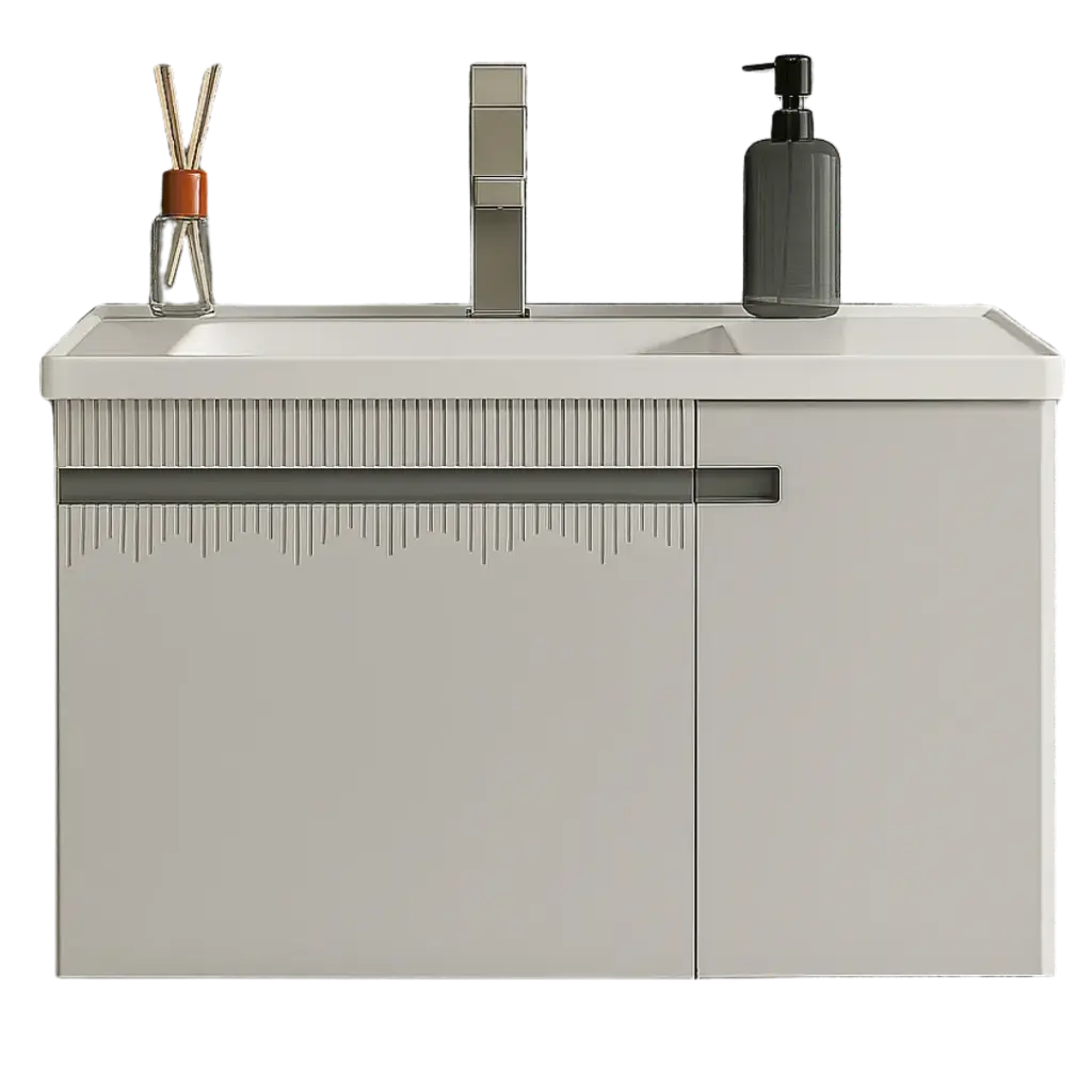 [RIV-MUE/8125-80B] MUEBLE DE BAÑO KASSEL 80CM BLANCO RIVER