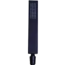 CABEZAL DUCHA DE MANO APOLO NEGRO RIVER