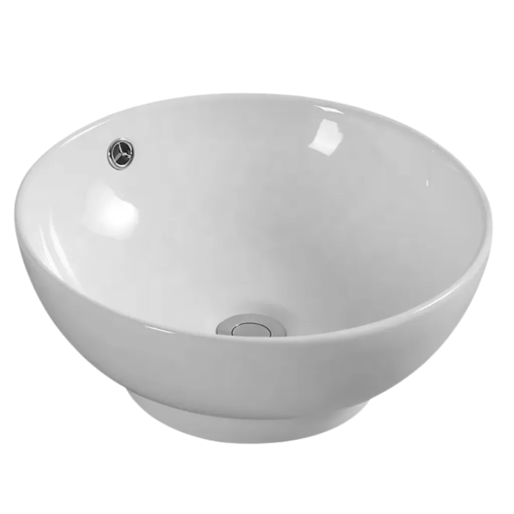 [RIV-LAVR03] LAVAMANOS REDONDO 38CM BLANCO RIVER