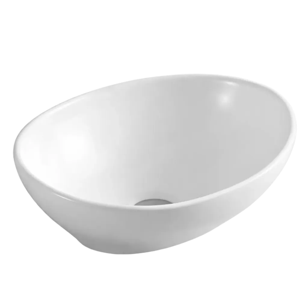 [RIV-LAVOV01] LAVAMANOS OVALADO BLANCO RIVER