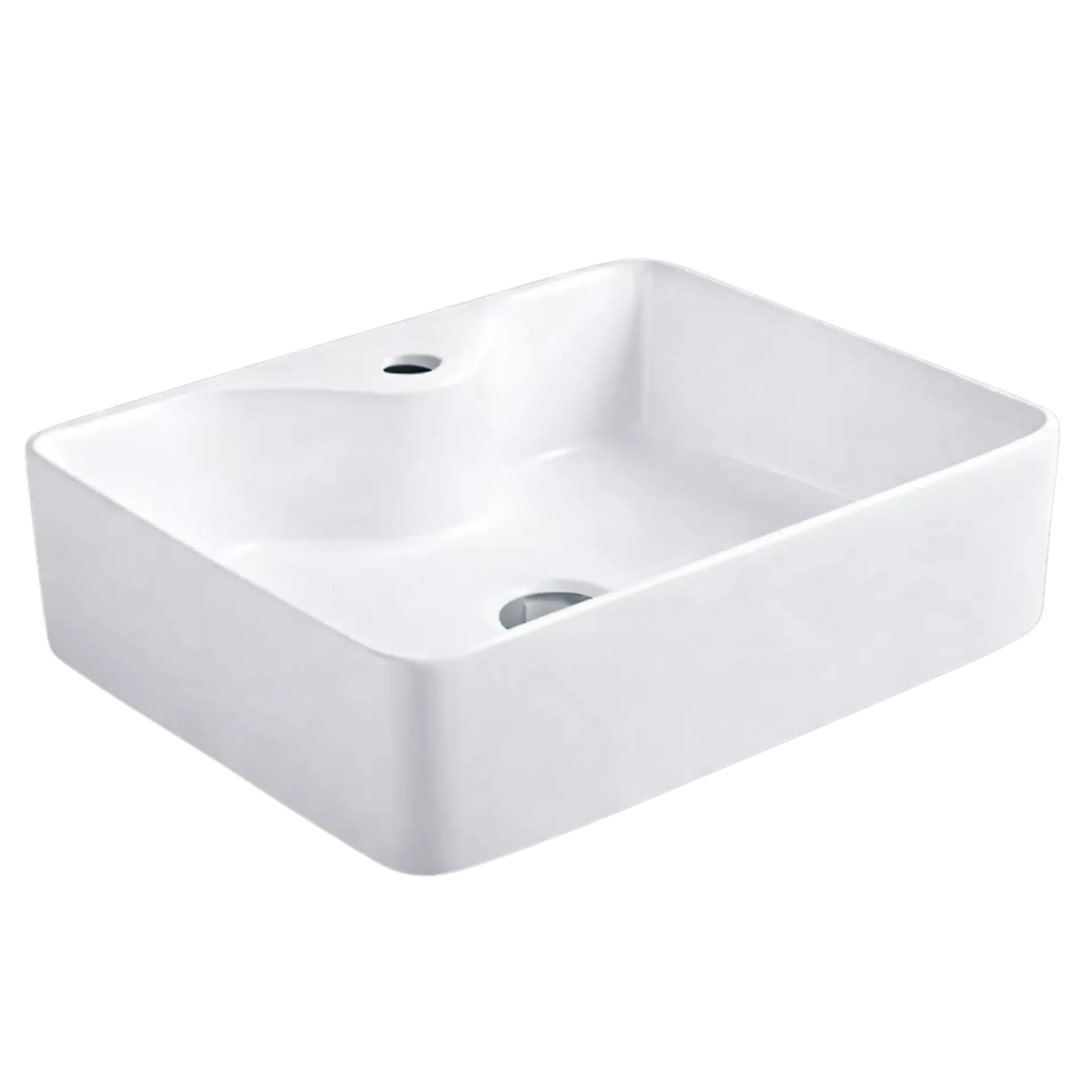 [RIV-LAVRE01CP] LAVAMANOS RECTANGULAR BLANCO RIVER