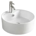 LAVAMANOS REDONDO 41CM BLANCO RIVER
