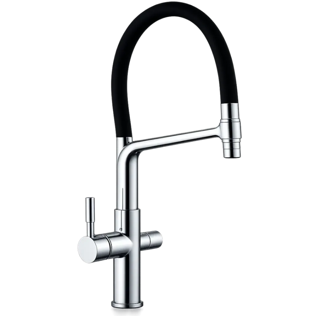 [RIV-520C] GRIFERIA DE FREGADERO CON SALIDA FILTRO VENUS CROMADO RIVER