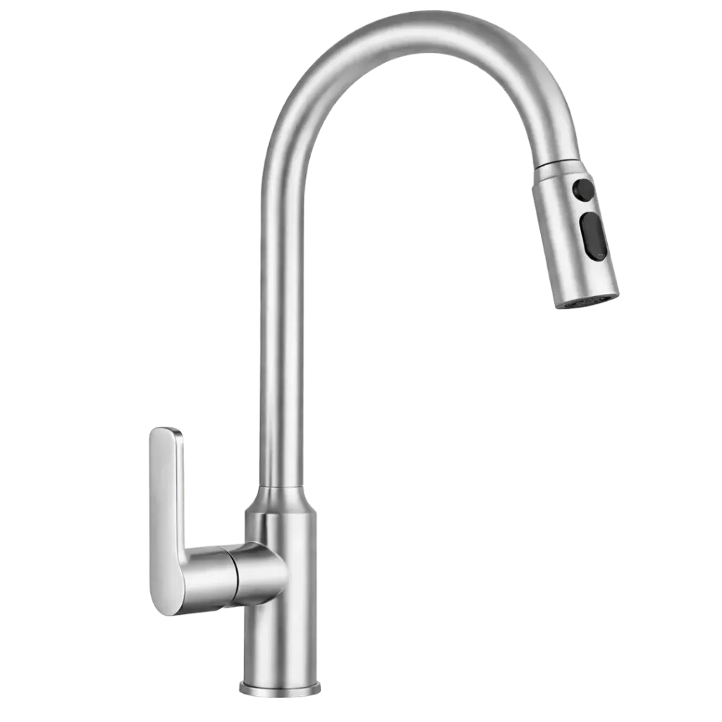 [RIV-511] GRIFERIA DE FREGADERO TORONTO SATINADO RIVER